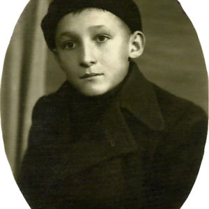 Emil Băcilă pupil in Blaj, 1940