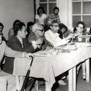 In the State Exam Commitee along with conf. Vasile Ciolpan, prof. Virgil Salvanu,prof Liviu Văcariu si lector Viorica Cristea, Cluj-Napoca, 1978