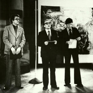 Opening speech for the students’ tapestry exhibition. “Young Romanian Artists in DRG”, Dresden, Germany, 1977